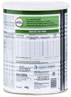 Dexolac Hi Kal 6 To 24 Months Follow Up Formula Powder Tin 400Gm Dexolac Hi Kal 6 To 24 Months Follow Up Formula Powder Tin 400Gm